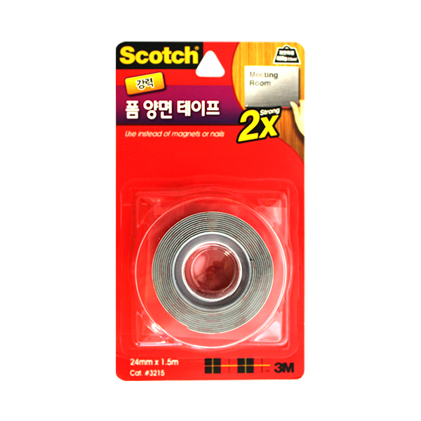 3M #3215 강력폼 양면테이프 24mmx1.5m