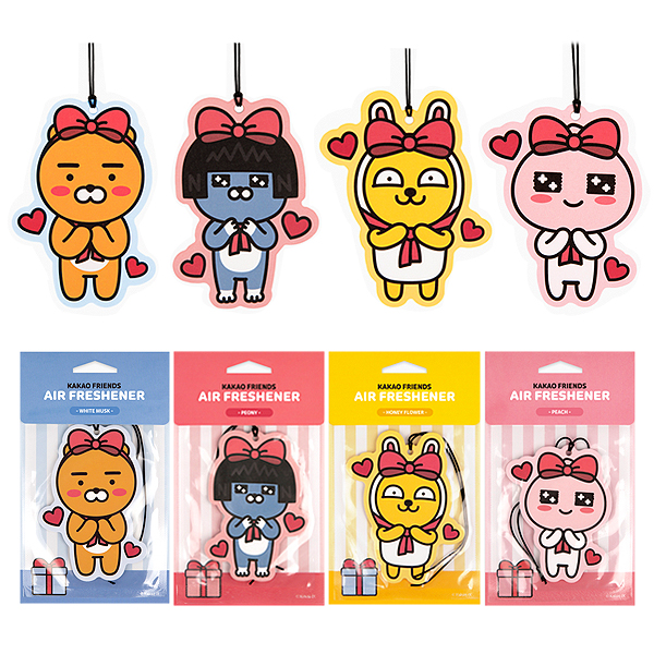 카카오 프렌즈 종이방향제