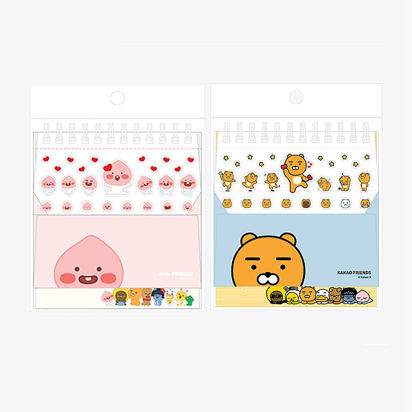 3800 카카오프렌즈 스프링 편지지