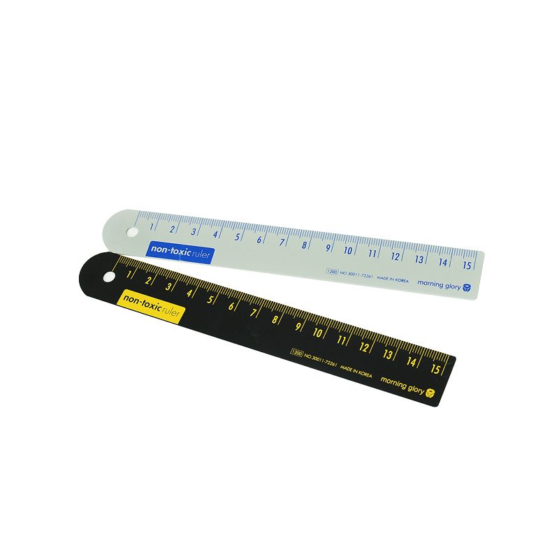모닝글로리 스틸 자 15cm 랜덤