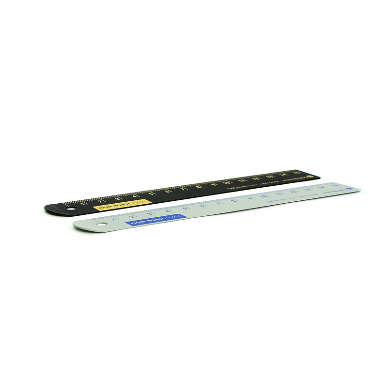 모닝글로리 스틸 자 15cm 랜덤