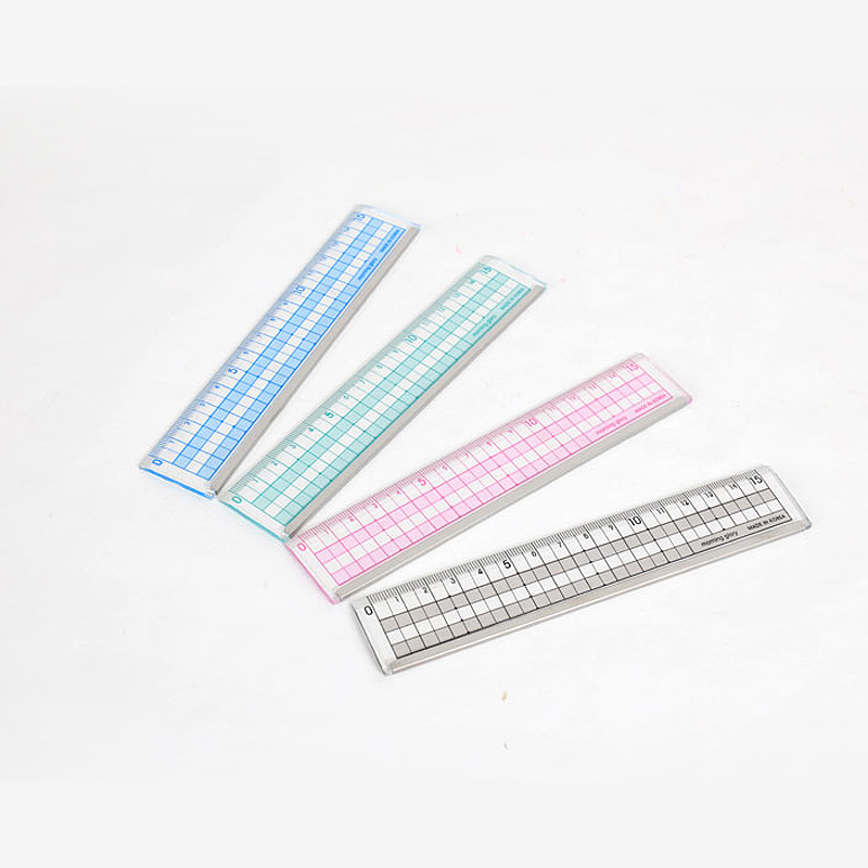 1500 모닝글로리 컬러 컷팅 방안자 15cm