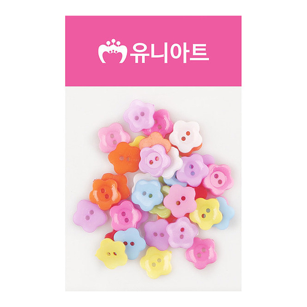 유니아트 2000 꽃단추