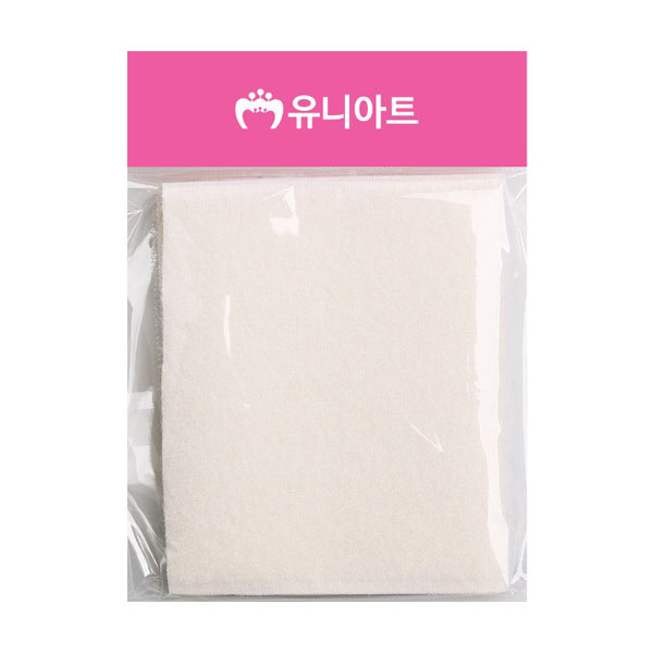 유니아트 2000 찍찍이 11cm 흰색