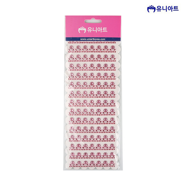 유니아트 2000 비즈스티커 26번