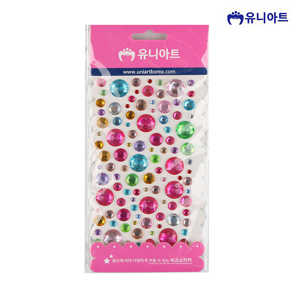 유니아트 1500 비즈스티커 43번