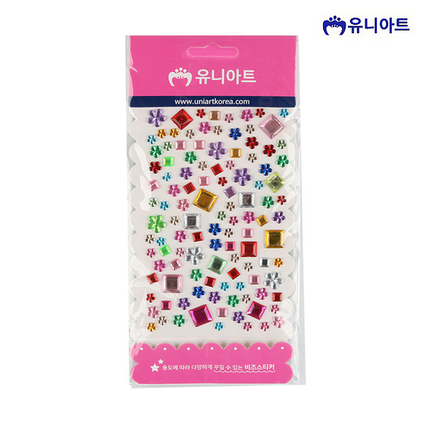 유니아트 1500 비즈스티커 44번