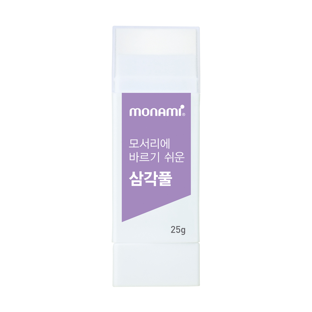 모나미 모서리에 바르기 쉬운 삼각풀 25g 낱개