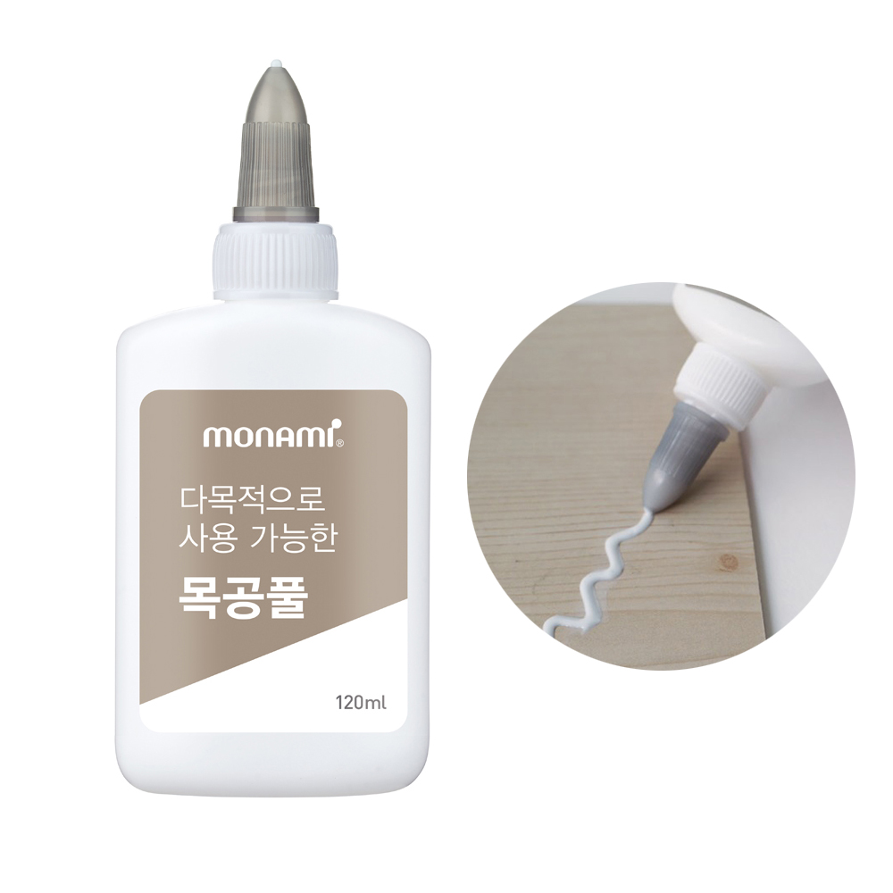 모나미 다목적으로 사용 가능한 목공풀 120ml