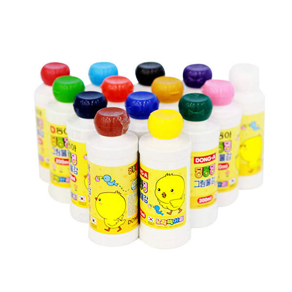 [동아] 딩동댕물감 200ml 12색세트