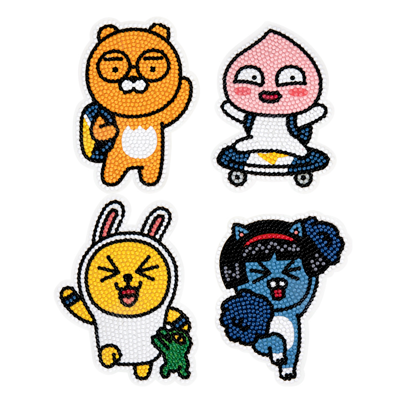 카카오프렌즈 DIY 보석퍼즐 스티커