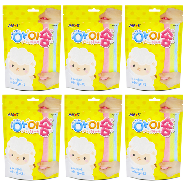 아모스 아이솜 60g 6색 세트