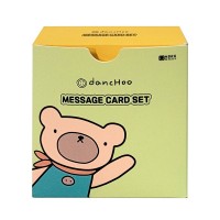 10000 해바라기 단추 메세지 카드 세트