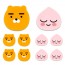 1000 카카오프렌즈 지우개 2종 x 5p 세트